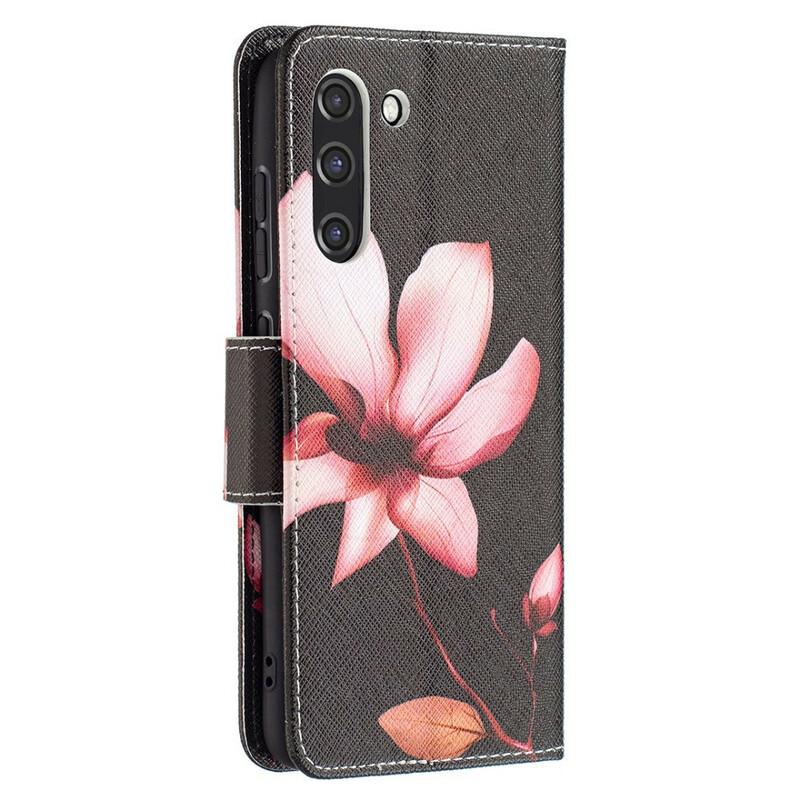 Housse Samsung Galaxy S21 FE Fleur Rose