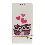 Housse Xiaomi Redmi 9T / Note 9 Couple de Hiboux Housse Xiaomi Redmi 9T / Note 9 Couple de Hiboux