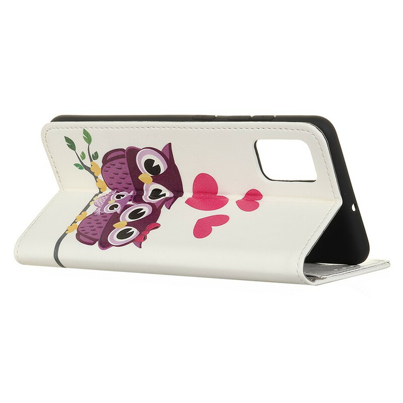 Housse Xiaomi Redmi 9T / Note 9 Couple de Hiboux Housse Xiaomi Redmi 9T / Note 9 Couple de Hiboux