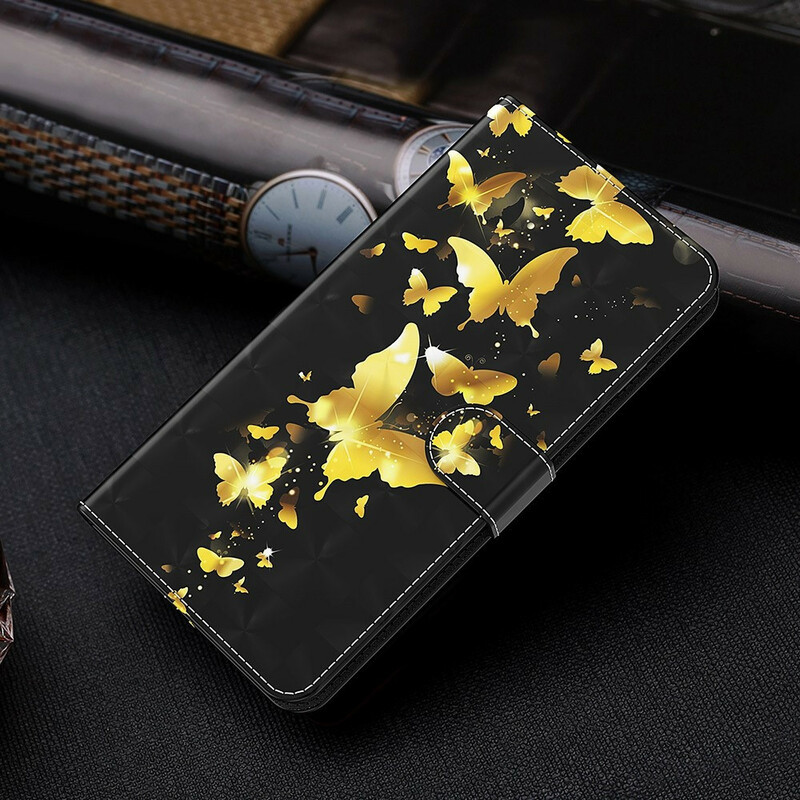 Housse Samsung Galaxy S21 FE Papillons Jaunes Housse Samsung Galaxy S21 FE Papillons Jaunes