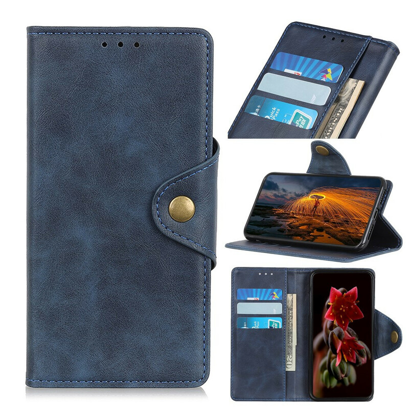 Housse Xiaomi Redmi 9T / Note 9 Simili Cuir Bouton Housse Xiaomi Redmi 9T / Note 9 Simili Cuir Bouton