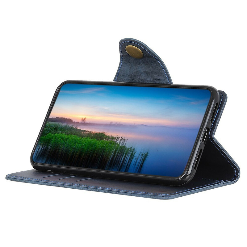 Housse Xiaomi Redmi 9T / Note 9 Simili Cuir Bouton Housse Xiaomi Redmi 9T / Note 9 Simili Cuir Bouton