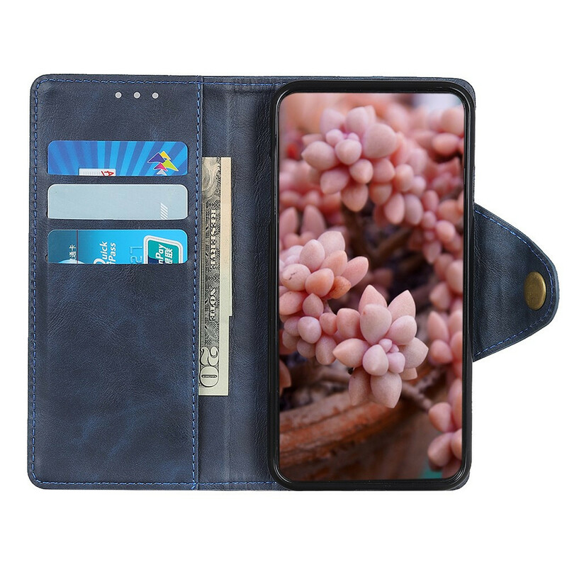 Housse Xiaomi Redmi 9T / Note 9 Simili Cuir Bouton Housse Xiaomi Redmi 9T / Note 9 Simili Cuir Bouton