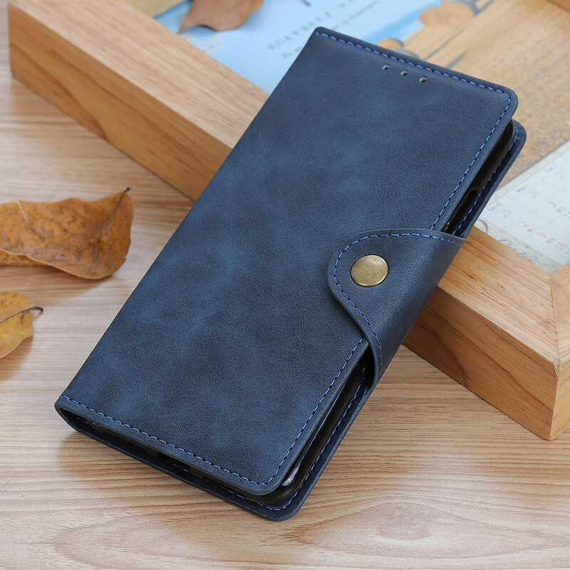Housse Xiaomi Redmi 9T / Note 9 Simili Cuir Bouton Housse Xiaomi Redmi 9T / Note 9 Simili Cuir Bouton