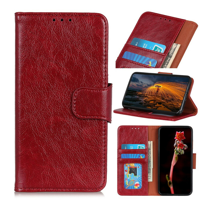 Housse Xiaomi Redmi 9T / Note 9 Cuir Nappa Fendu