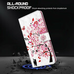 Housse Samsung Galaxy S21 FE Arbre Rose