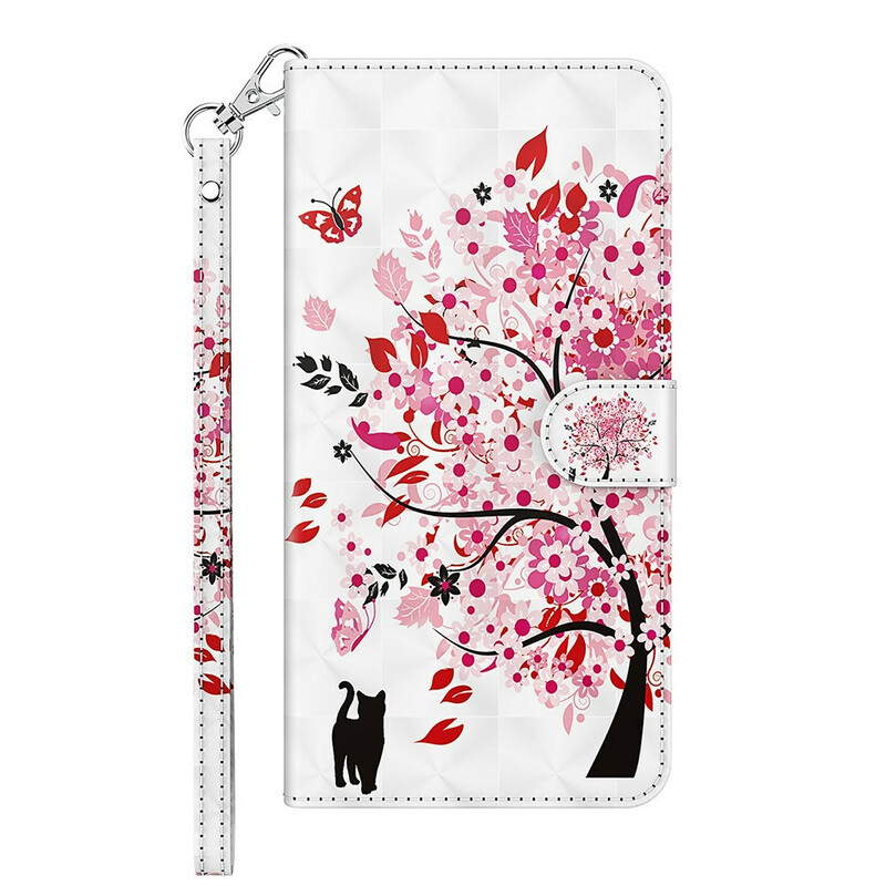 Housse Samsung Galaxy S21 FE Arbre Rose Housse Samsung Galaxy S21 FE Arbre Rose