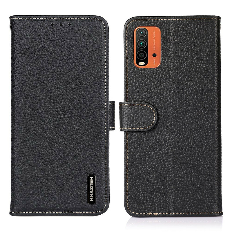 Housse Xiaomi Redmi 9T / Note 9 Cuir Litchi KHAZNEH Housse Xiaomi Redmi 9T / Note 9 Cuir Litchi KHAZNEH