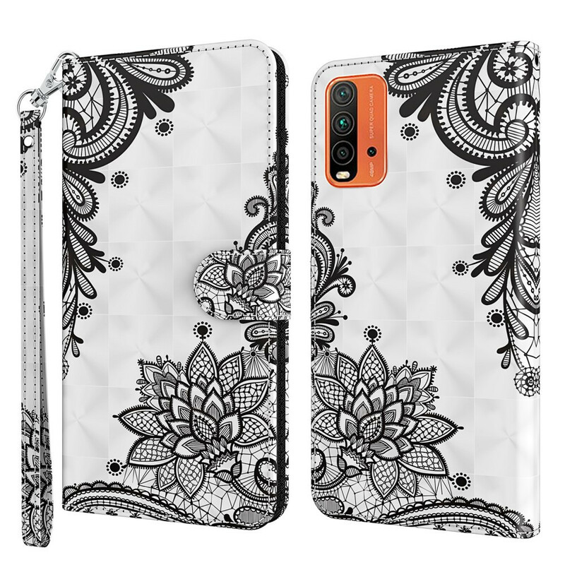 Housse Xiaomi Redmi 9T / Note 9 Chic Dentelle Housse Xiaomi Redmi 9T / Note 9 Chic Dentelle