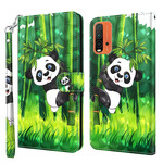Housse Xiaomi Redmi 9T / Note 9 Panda et Bambou Housse Xiaomi Redmi 9T / Note 9 Panda et Bambou