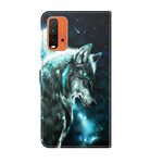 Housse Xiaomi Redmi 9T / Note 9 Loup Majestueux Housse Xiaomi Redmi 9T / Note 9 Loup Majestueux