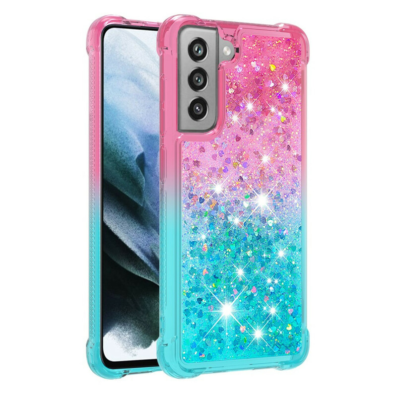 Coque Samsung Galaxy S21 FE Paillettes Colors Coque Samsung Galaxy S21 FE Paillettes Colors