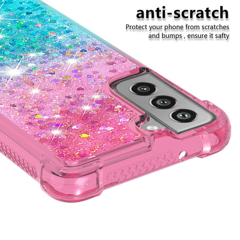 Coque Samsung Galaxy S21 FE Paillettes Colors Coque Samsung Galaxy S21 FE Paillettes Colors
