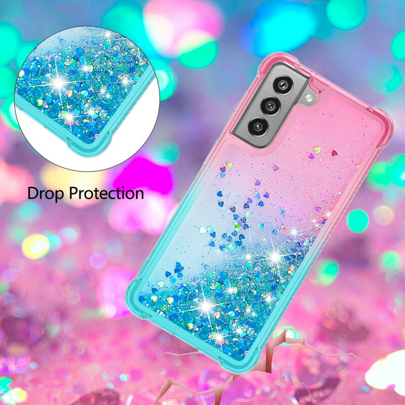 Coque Samsung Galaxy S21 FE Paillettes Colors Coque Samsung Galaxy S21 FE Paillettes Colors