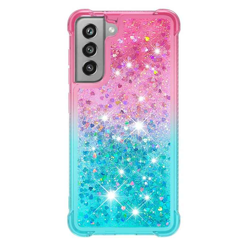 Coque Samsung Galaxy S21 FE Paillettes Colors Coque Samsung Galaxy S21 FE Paillettes Colors