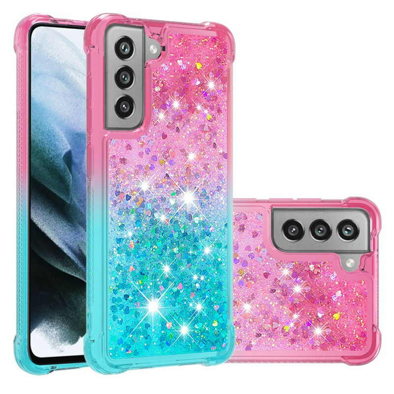 Coque Samsung Galaxy S21 FE Paillettes Colors Coque Samsung Galaxy S21 FE Paillettes Colors
