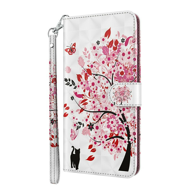 Housse Xiaomi Redmi 9T / Note 9 Arbre Rose Housse Xiaomi Redmi 9T / Note 9 Arbre Rose