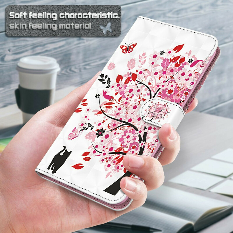 Housse Xiaomi Redmi 9T / Note 9 Arbre Rose Housse Xiaomi Redmi 9T / Note 9 Arbre Rose