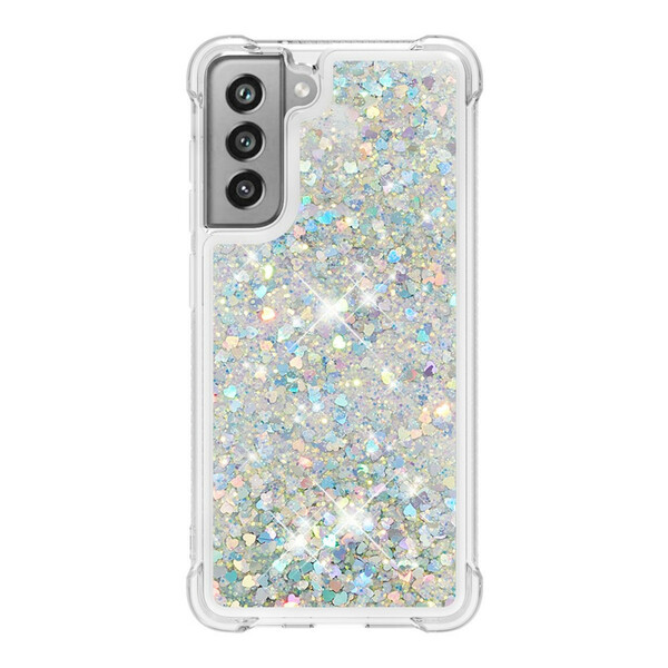 Coque Samsung Galaxy S21 FE Désires Paillettes