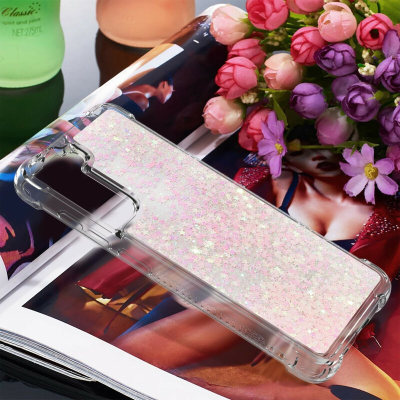 Coque Samsung Galaxy S21 FE Désires Paillettes Coque Samsung Galaxy S21 FE Désires Paillettes