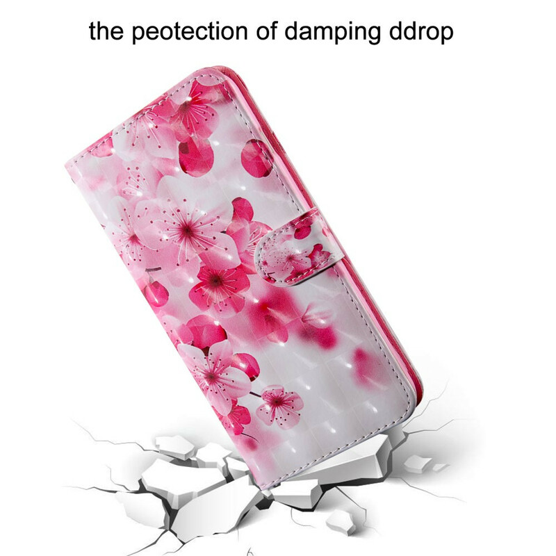 Housse Xiaomi Redmi 9T / Note 9 Fleurs Roses Housse Xiaomi Redmi 9T / Note 9 Fleurs Roses