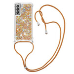 Coque Samsung Galaxy S21 FE Paillettes et Cordon Coque Samsung Galaxy S21 FE Paillettes et Cordon