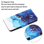 Housse Samsung Galaxy S21 FE Mer avec lanière Housse Samsung Galaxy S21 FE Mer avec lanière