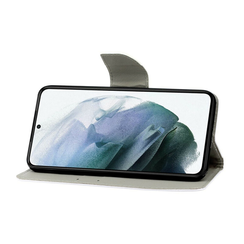 Housse Samsung Galaxy S21 FE Mer avec lanière Housse Samsung Galaxy S21 FE Mer avec lanière