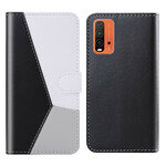 Housse Xiaomi Redmi 9T / Note 9 Effet Cuir Tricolore Housse Xiaomi Redmi 9T / Note 9 Effet Cuir Tricolore