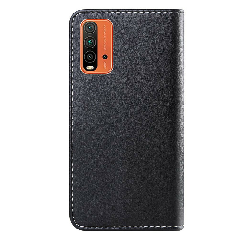 Housse Xiaomi Redmi 9T / Note 9 Effet Cuir Tricolore Housse Xiaomi Redmi 9T / Note 9 Effet Cuir Tricolore
