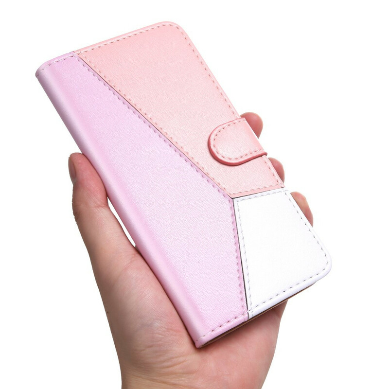 Housse Xiaomi Redmi 9T / Note 9 Effet Cuir Tricolore Housse Xiaomi Redmi 9T / Note 9 Effet Cuir Tricolore