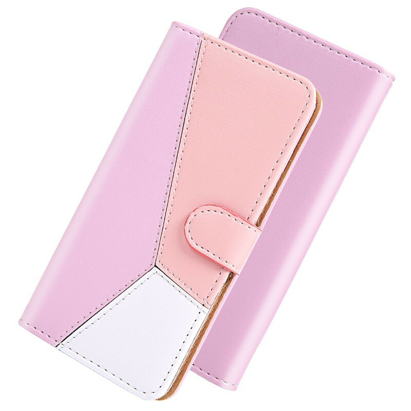 Housse Xiaomi Redmi 9T / Note 9 Effet Cuir Tricolore Housse Xiaomi Redmi 9T / Note 9 Effet Cuir Tricolore