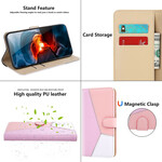 Housse Xiaomi Redmi 9T / Note 9 Effet Cuir Tricolore Housse Xiaomi Redmi 9T / Note 9 Effet Cuir Tricolore