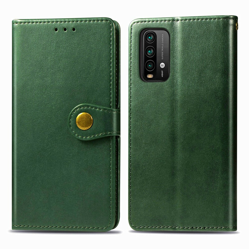 Housse Xiaomi Redmi 9T / Note 9 Simili Cuir et Fermoir Vintage Housse Xiaomi Redmi 9T / Note 9 Simili Cuir et Fermoir Vintage