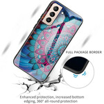 Coque Samsung Galaxy S21 FE Verre Trempé Mandala Coque Samsung Galaxy S21 FE Verre Trempé Mandala