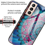 Coque Samsung Galaxy S21 FE Verre Trempé Mandala Coque Samsung Galaxy S21 FE Verre Trempé Mandala