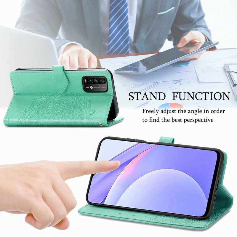 Housse Xiaomi Redmi 9T / Note 9 Mandala Moyen Age Housse Xiaomi Redmi 9T / Note 9 Mandala Moyen Age