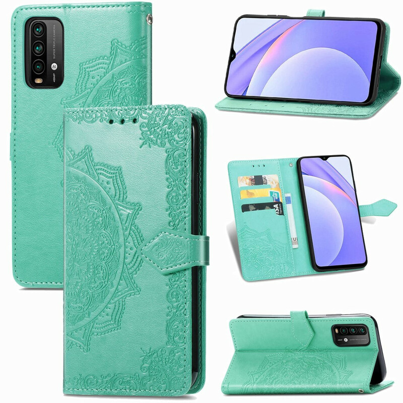 Housse Xiaomi Redmi 9T / Note 9 Mandala Moyen Age Housse Xiaomi Redmi 9T / Note 9 Mandala Moyen Age