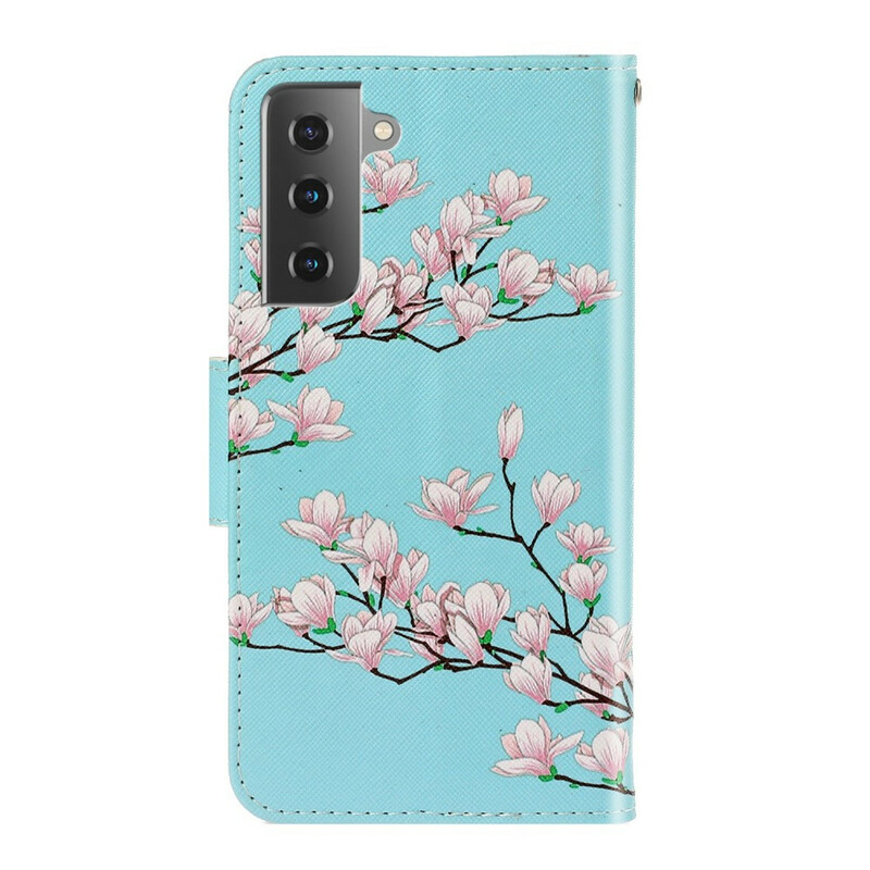 Housse Samsung Galaxy S21 FE Arbrissime à Lanière Housse Samsung Galaxy S21 FE Arbrissime à Lanière
