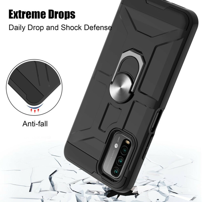 Coque Xiaomi Redmi 9T / Note 9 Anneau-Support Métallisée Coque Xiaomi Redmi 9T / Note 9 Anneau-Support Métallisée