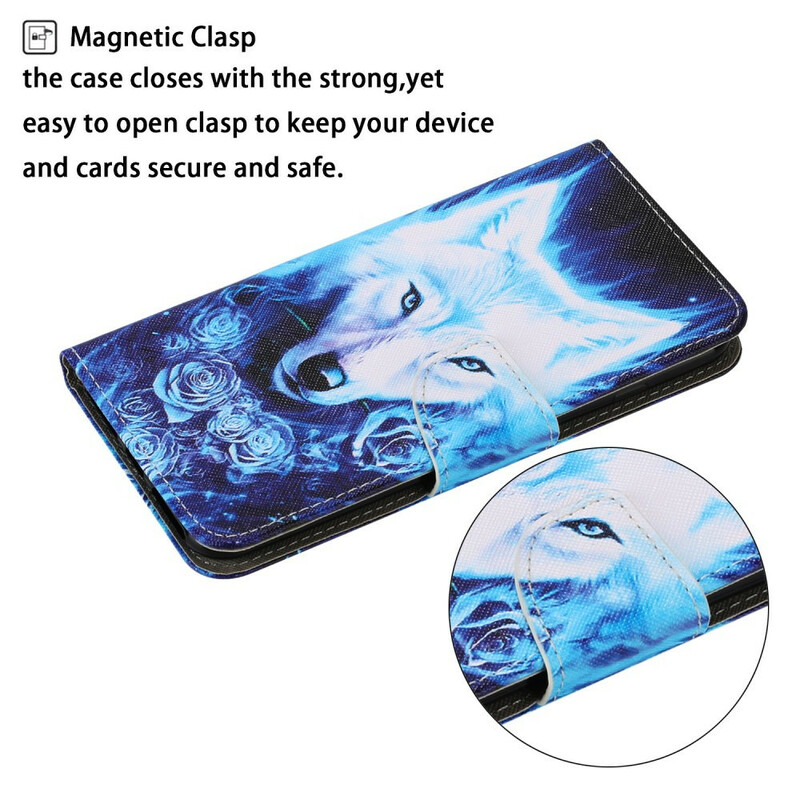 Housse Samsung Galaxy S21 FE Loup Blanc Housse Samsung Galaxy S21 FE Loup Blanc