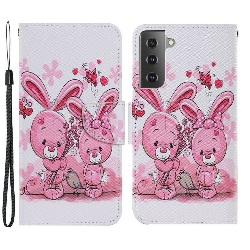 Housse Samsung Galaxy S21 FE Lapins Housse Samsung Galaxy S21 FE Lapins