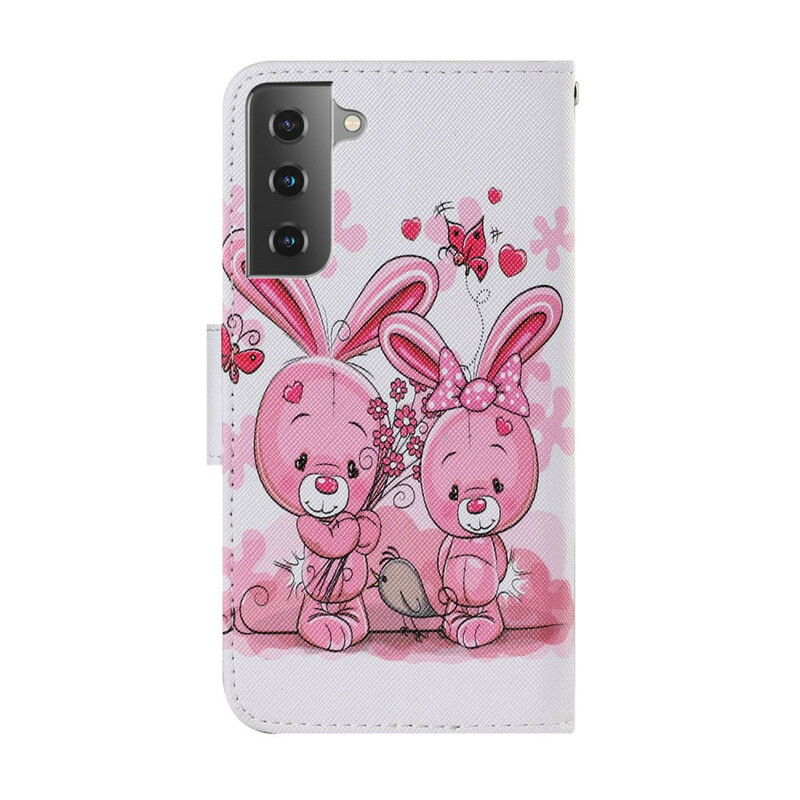 Housse Samsung Galaxy S21 FE Lapins Housse Samsung Galaxy S21 FE Lapins