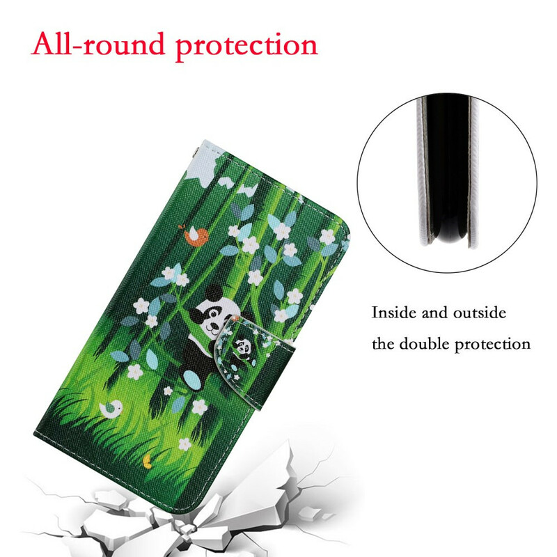 Housse Samsung Galaxy S21 FE Promenade de Panda Housse Samsung Galaxy S21 FE Promenade de Panda