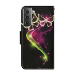 Housse Samsung Galaxy S21 FE Papillons Magiques Housse Samsung Galaxy S21 FE Papillons Magiques
