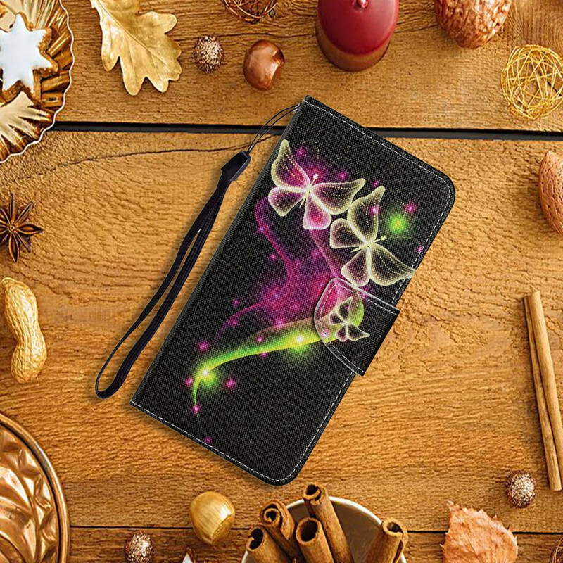 Housse Samsung Galaxy S21 FE Papillons Magiques Housse Samsung Galaxy S21 FE Papillons Magiques