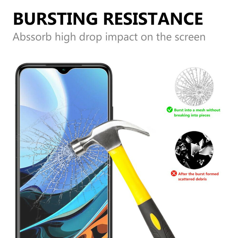 Protection verre trempé 2.5D pour écran du Xiaomi Redmi 9T / Note 9 Protection verre trempé 2.5D pour écran du Xiaomi Redmi 9T / Note 9