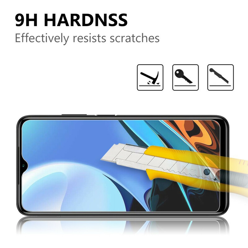 Protection verre trempé 2.5D pour écran du Xiaomi Redmi 9T / Note 9 Protection verre trempé 2.5D pour écran du Xiaomi Redmi 9T / Note 9