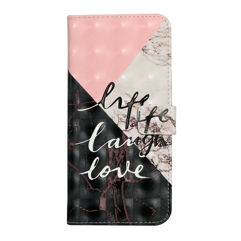 Housse Samsung Galaxy S21 FE Life Laugh Love