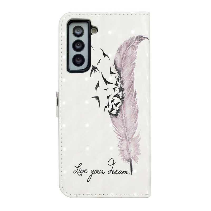 Housse Samsung Galaxy S21 FE Live Your Dream Housse Samsung Galaxy S21 FE Live Your Dream
